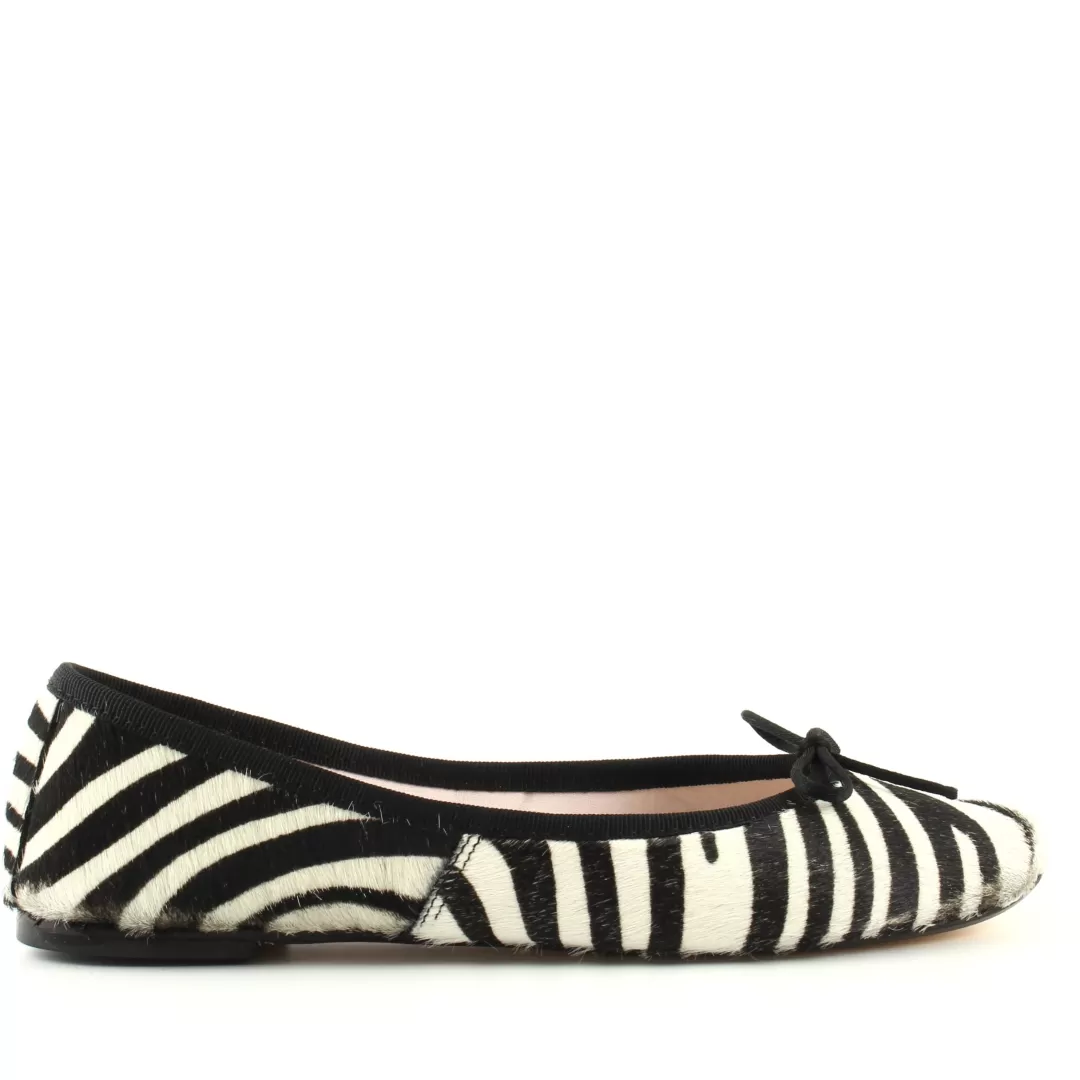 Le Walterine Ballerina Claudia Animalier, Zebra Shop