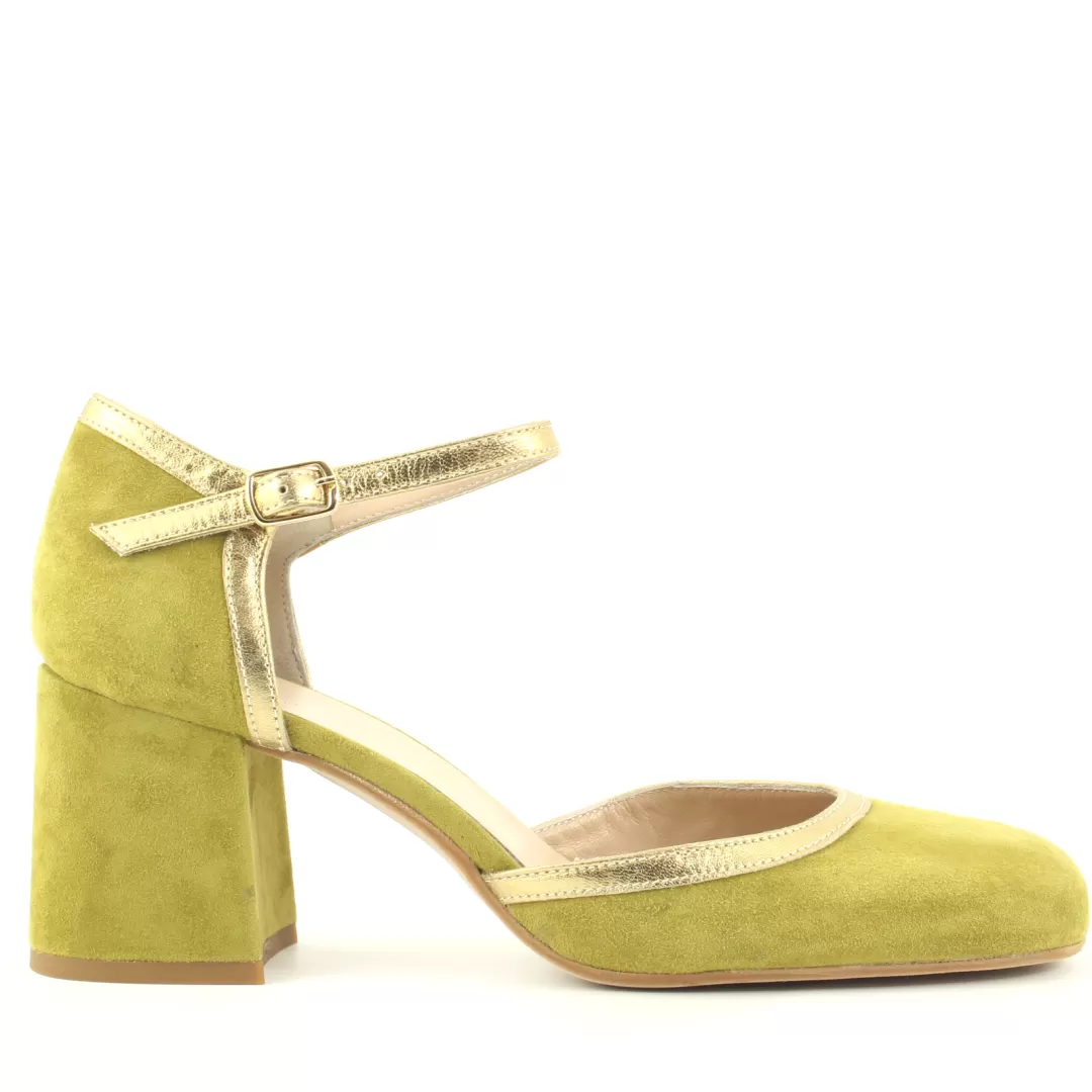 Le Walterine Decollete Doris Verde Cheap