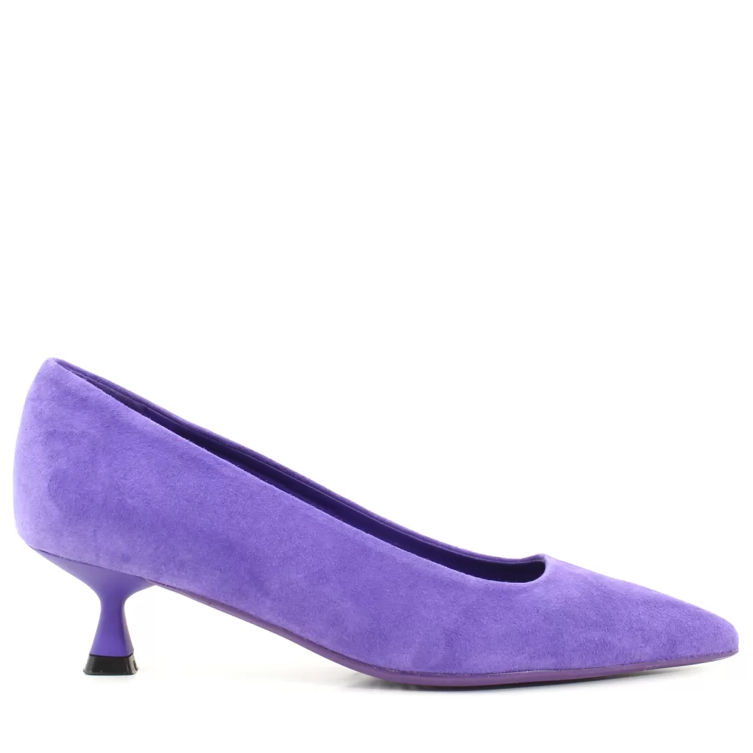 Le Walterine Decollete Perla Viola Fashion