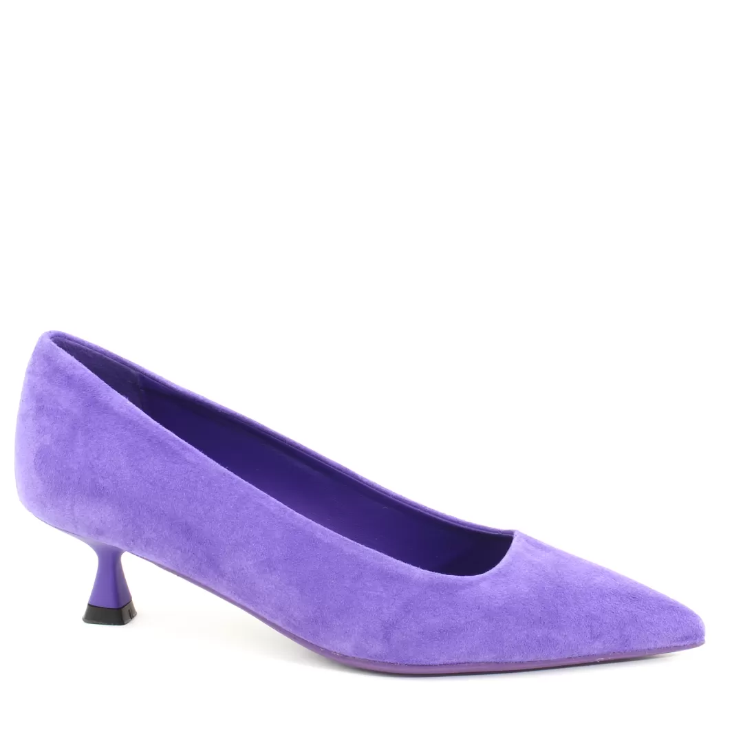 Le Walterine Decollete Perla Viola Fashion