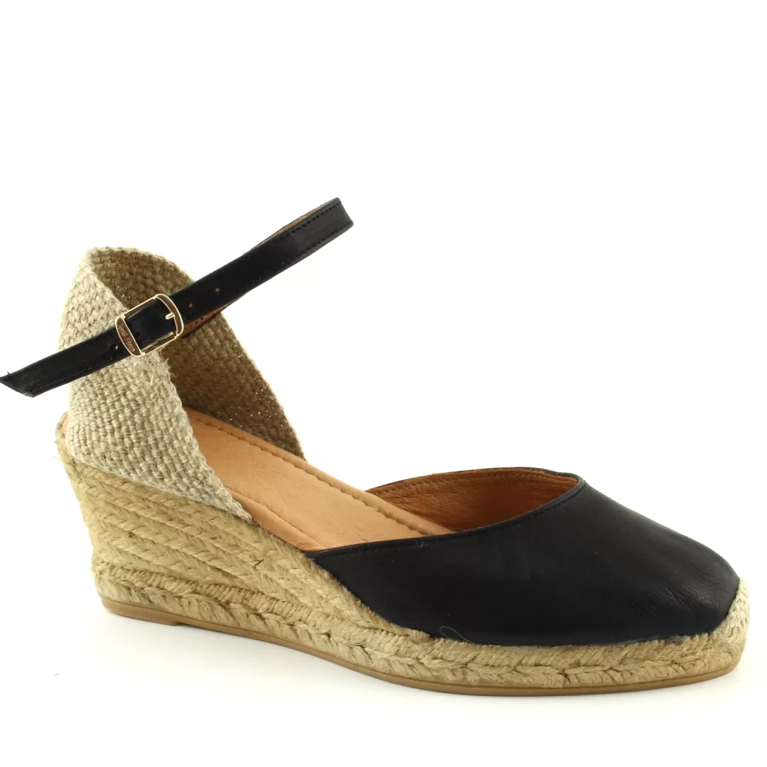 Toni Pons Espadrillas Costa Nero Discount