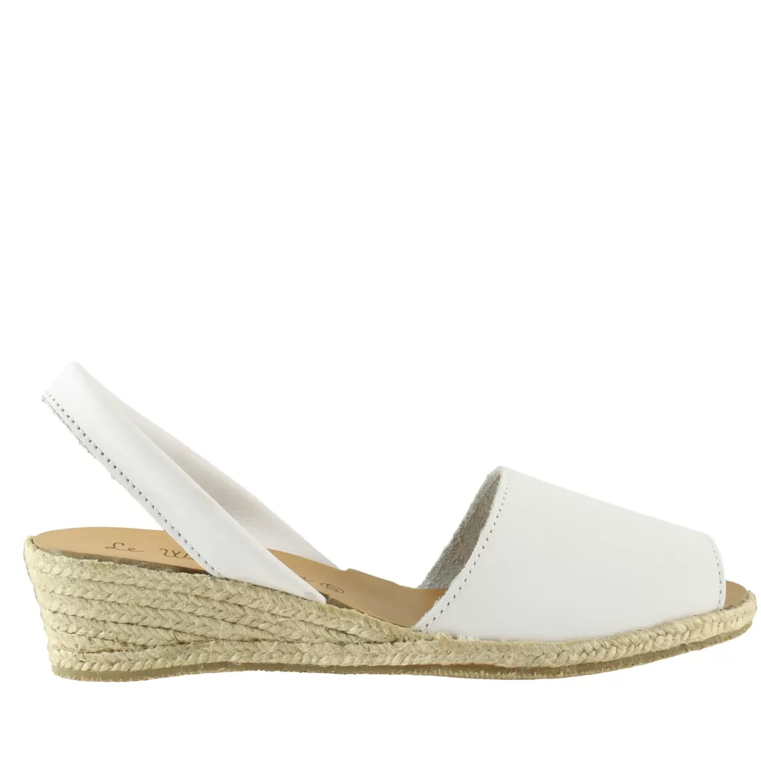 Le Walterine Espadrillas Creta Bianco Hot