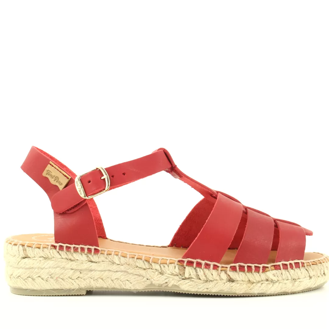 Toni Pons Espadrillas Emma Rosso Sale