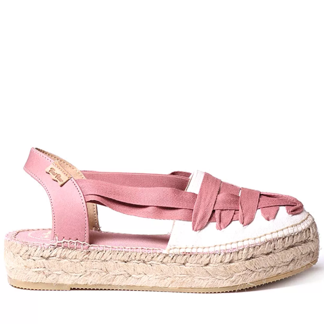 Toni Pons Espadrillas Janeiro Bianco, Rosa Store