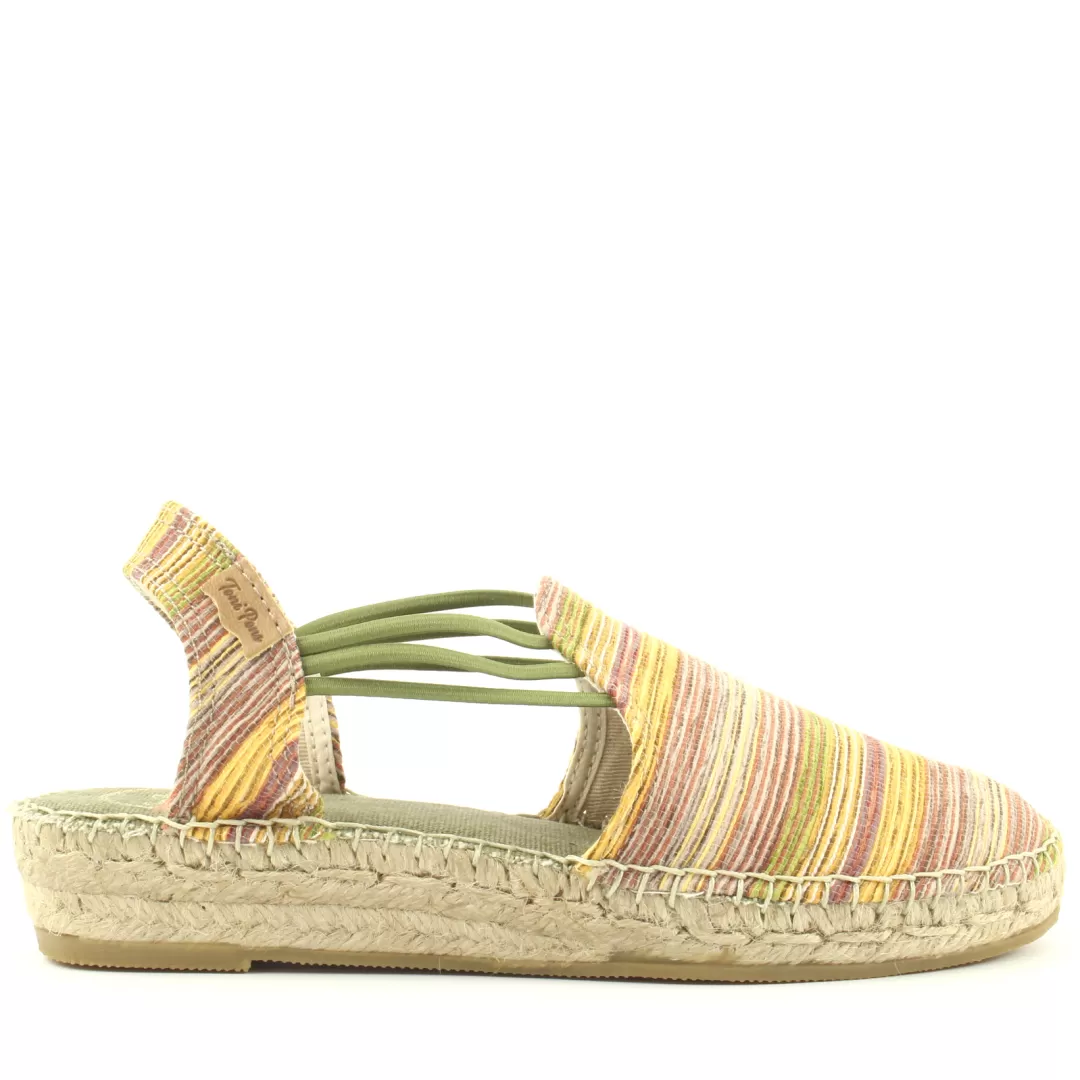 Toni Pons Espadrillas Noa Multicolor, Verde Fashion