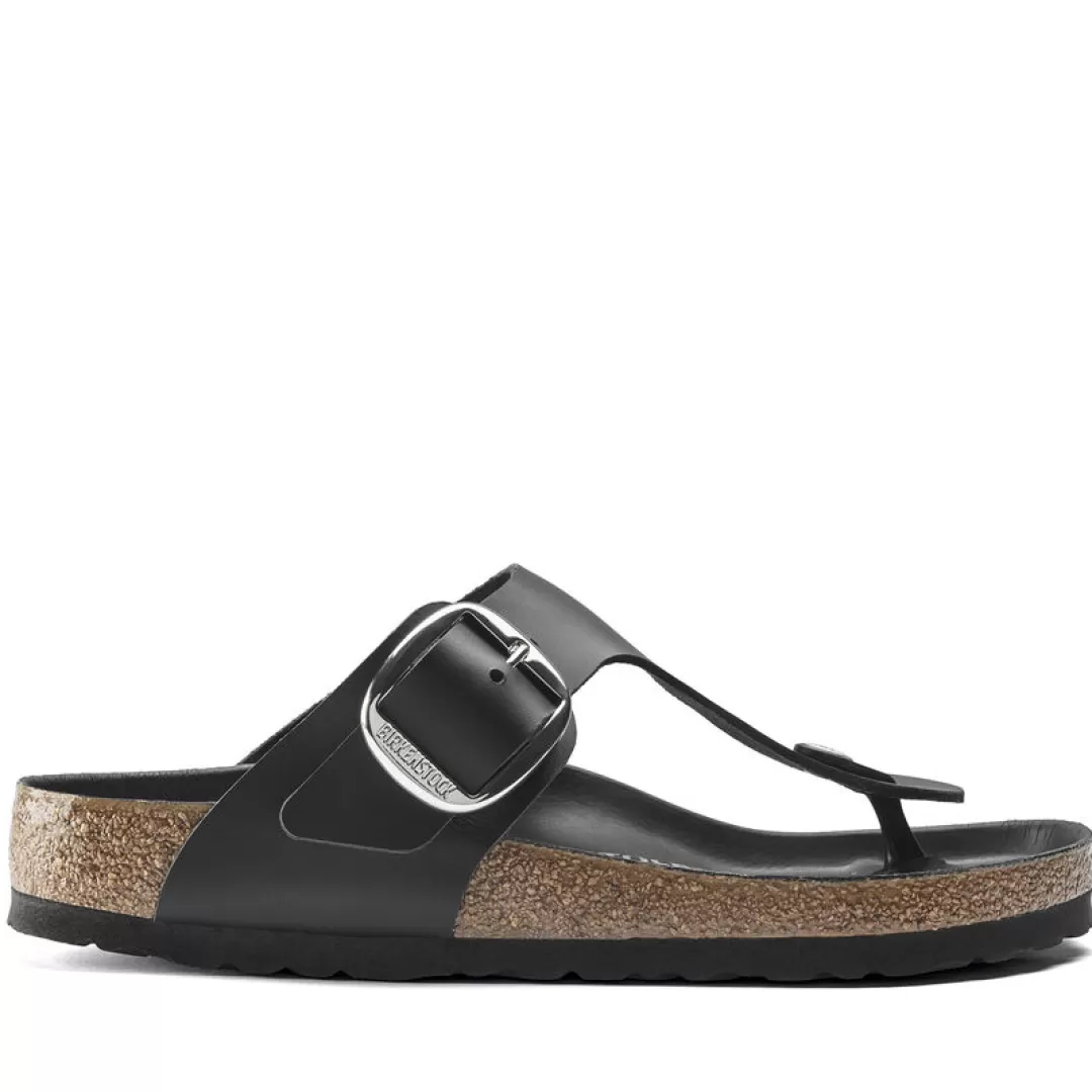 Birkenstock Infradito Gizeh Big Buckle Nero New