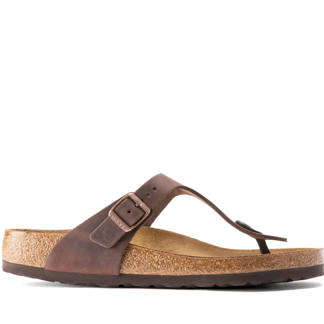 Birkenstock Infradito Gizeh Marrone Discount