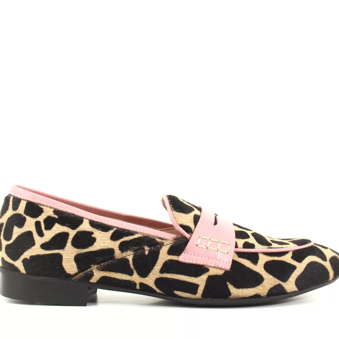 Le Walterine Mocassino Florentia Animalier, Giraffa Shop