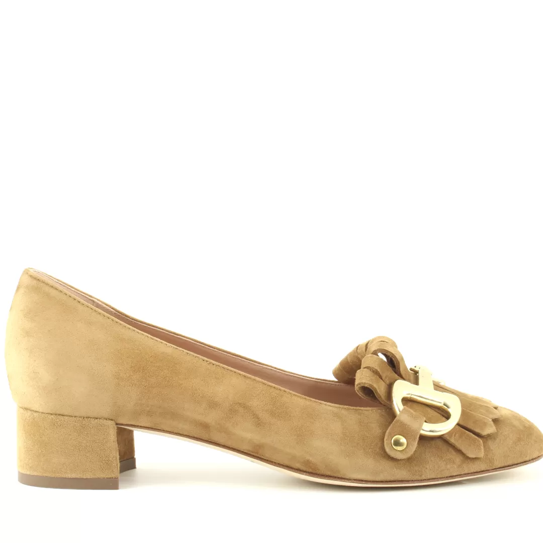 Le Walterine Mocassino Lizzy Beige, Cuoio Hot