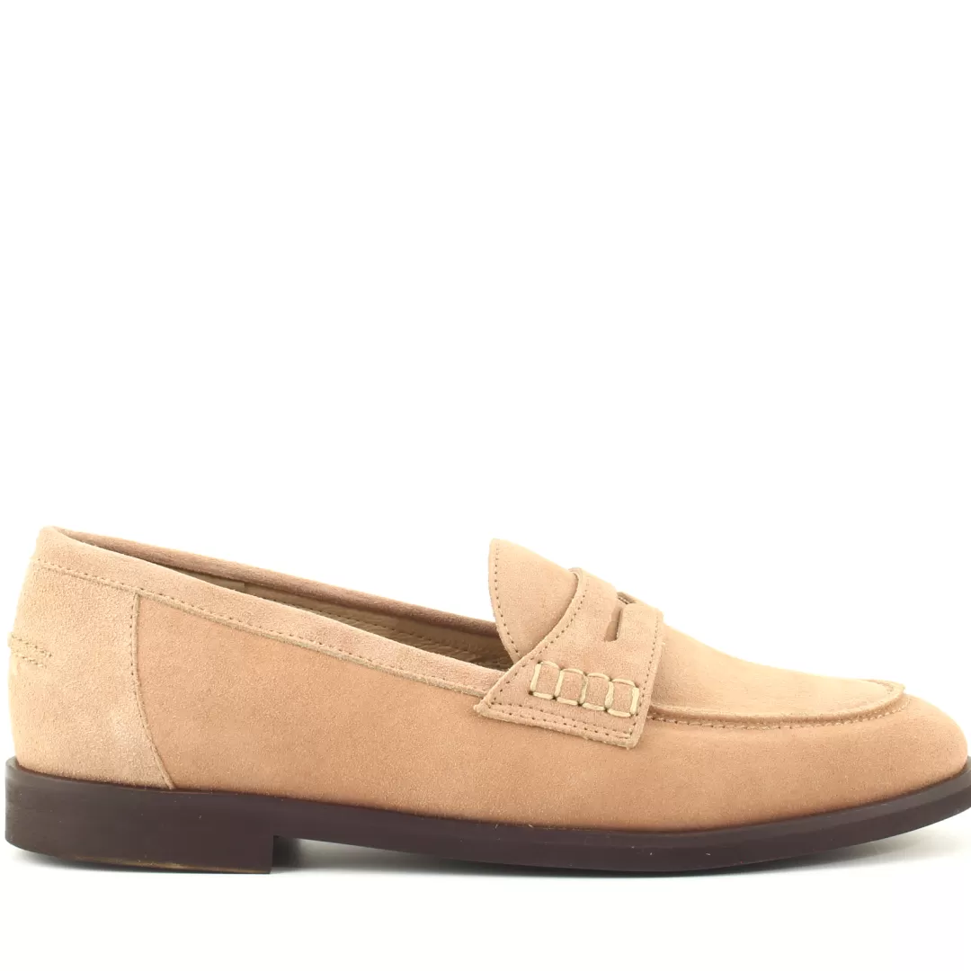 Le Walterine Mocassino Penny Beige, Rosa Clearance