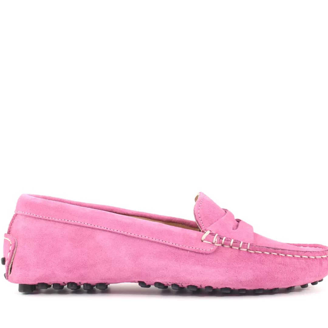 Le Walterine Mocassino Ugo Fucsia, Rosa Outlet