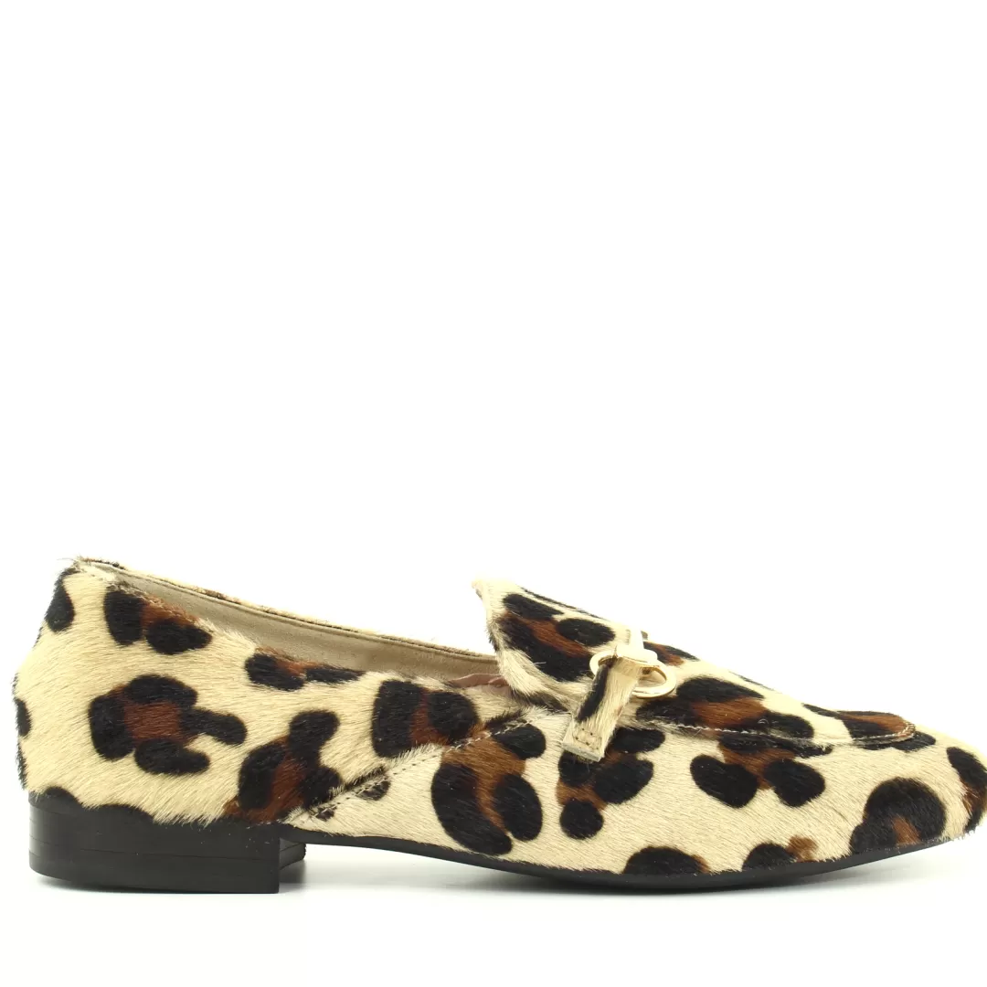 Le Walterine Mocassino Varenne Animalier, Leopardo Sale