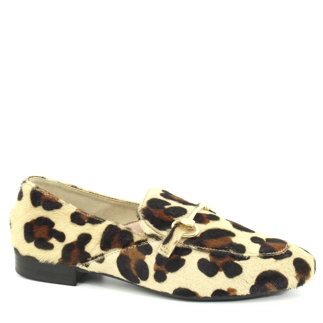 Le Walterine Mocassino Varenne Animalier, Leopardo Sale