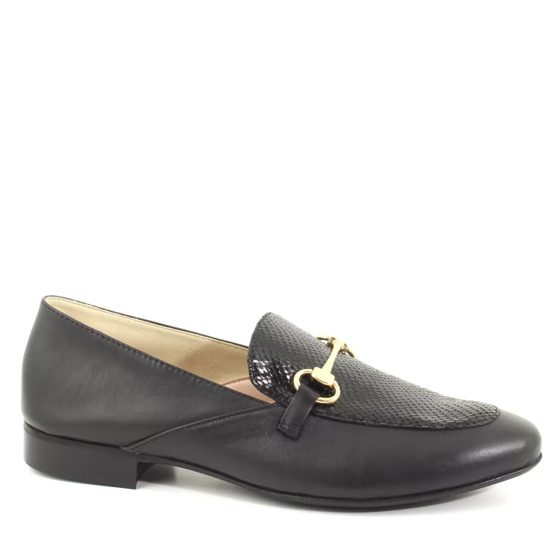 Le Walterine Mocassino Varenne Nero Outlet