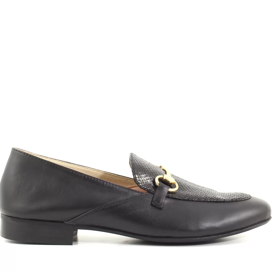 Le Walterine Mocassino Varenne Nero Outlet