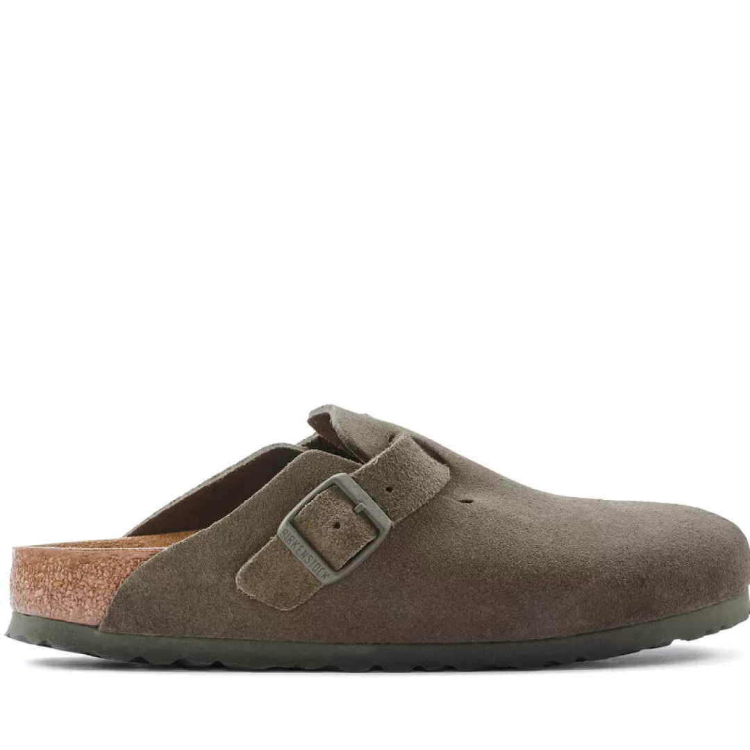 Birkenstock Sabot Boston Marrone Flash Sale