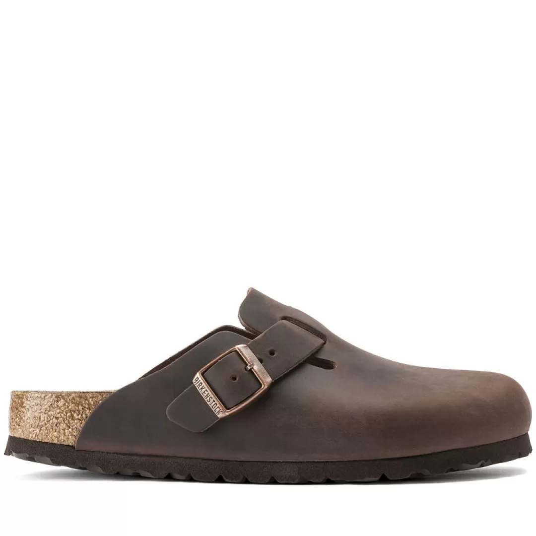 Birkenstock Sabot Boston (Pianta Normale) Marrone Clearance