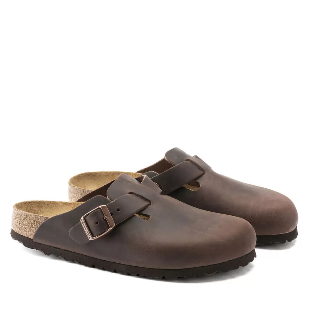 Birkenstock Sabot Boston (Pianta Normale) Marrone Clearance