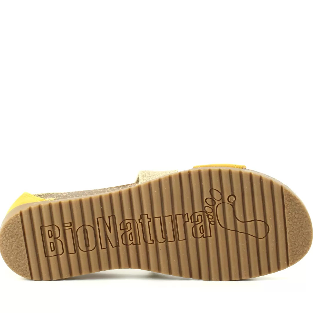 BioNatura Sandalo 34A825 Giallo Best Sale