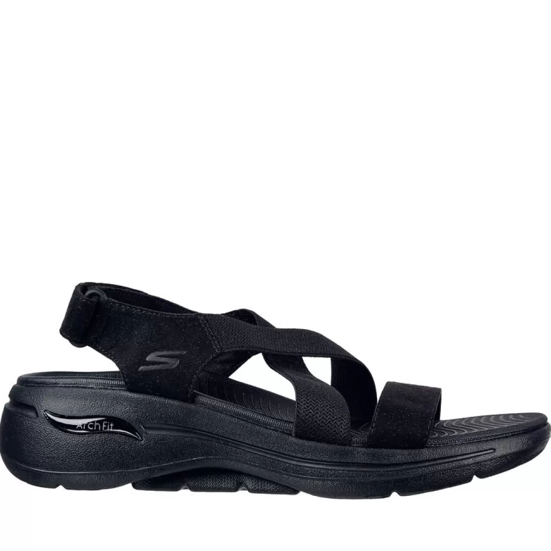 Skechers Sandalo Arch Fit Treasured 140257 Nero Fashion