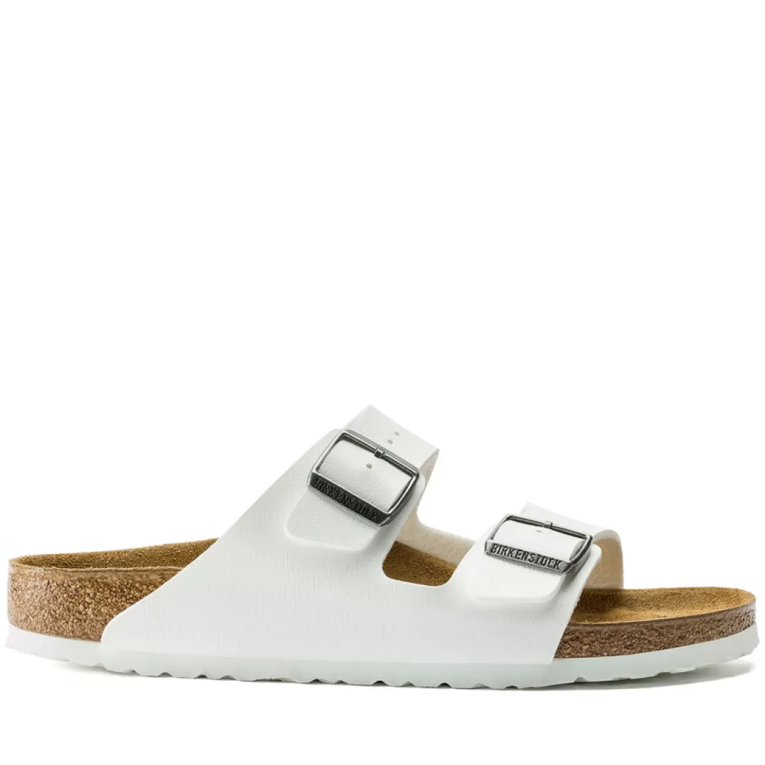 Birkenstock Sandalo Arizona Bianco Flash Sale