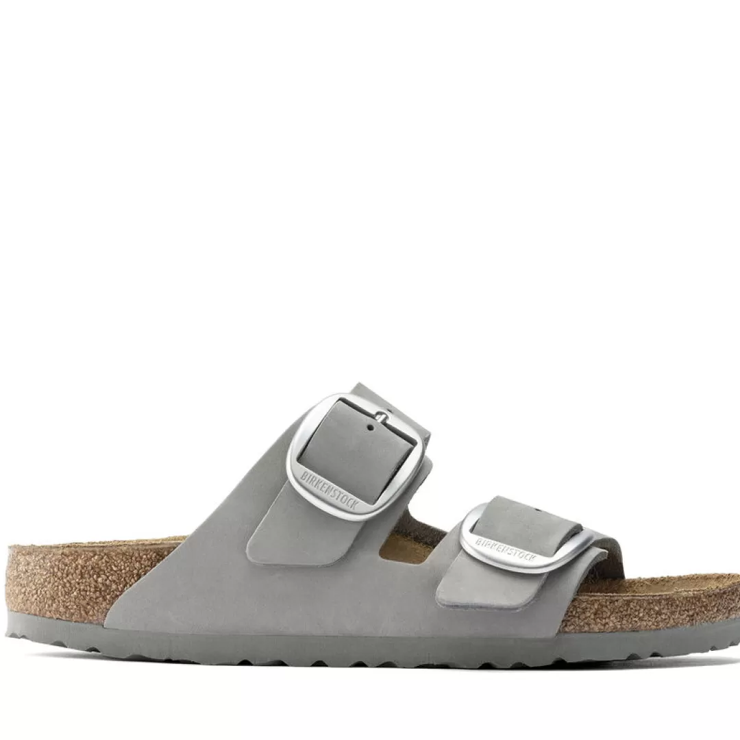 Birkenstock Sandalo Arizona Big Buckle Grigio Online