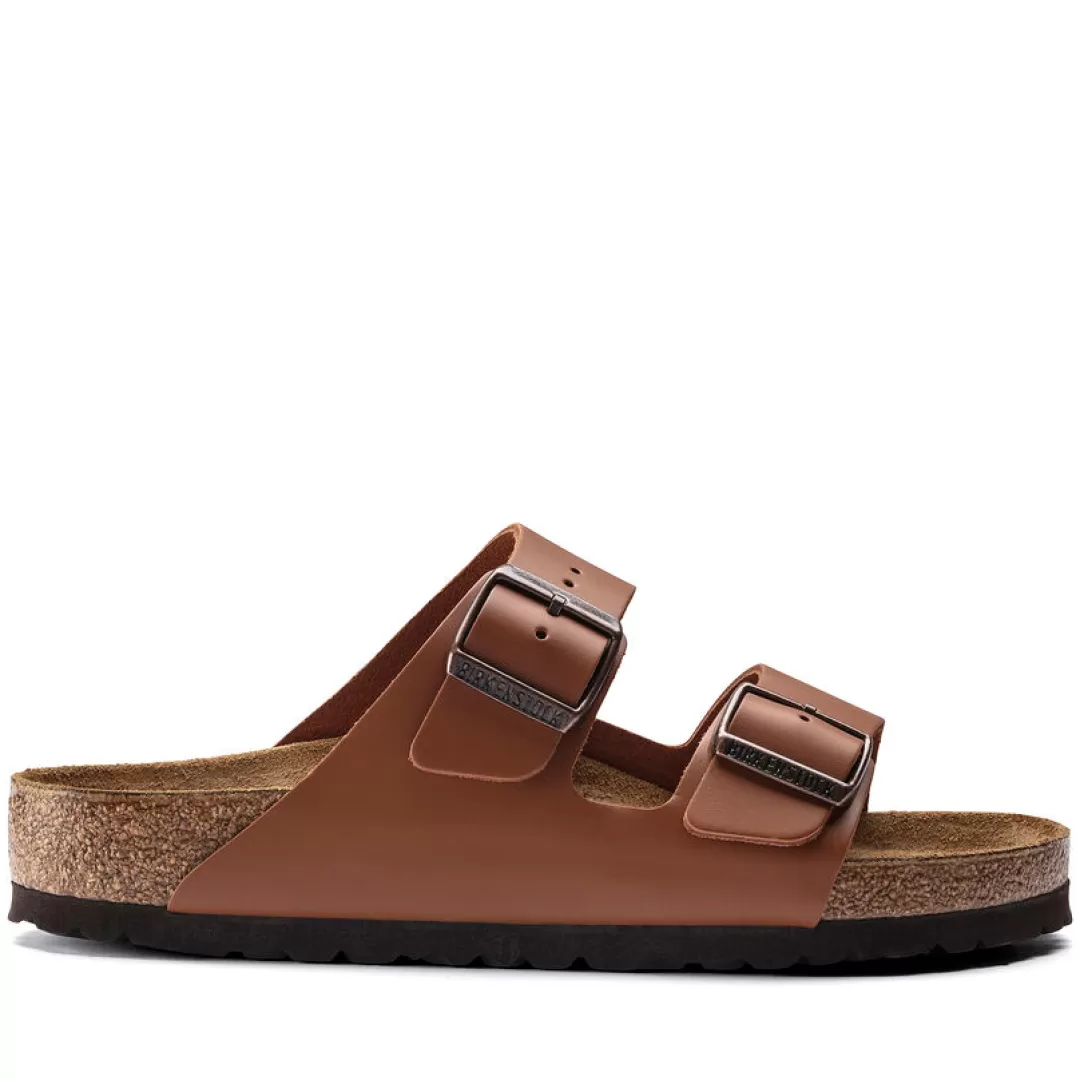 Birkenstock Sandalo Arizona Cuoio, Marrone Sale