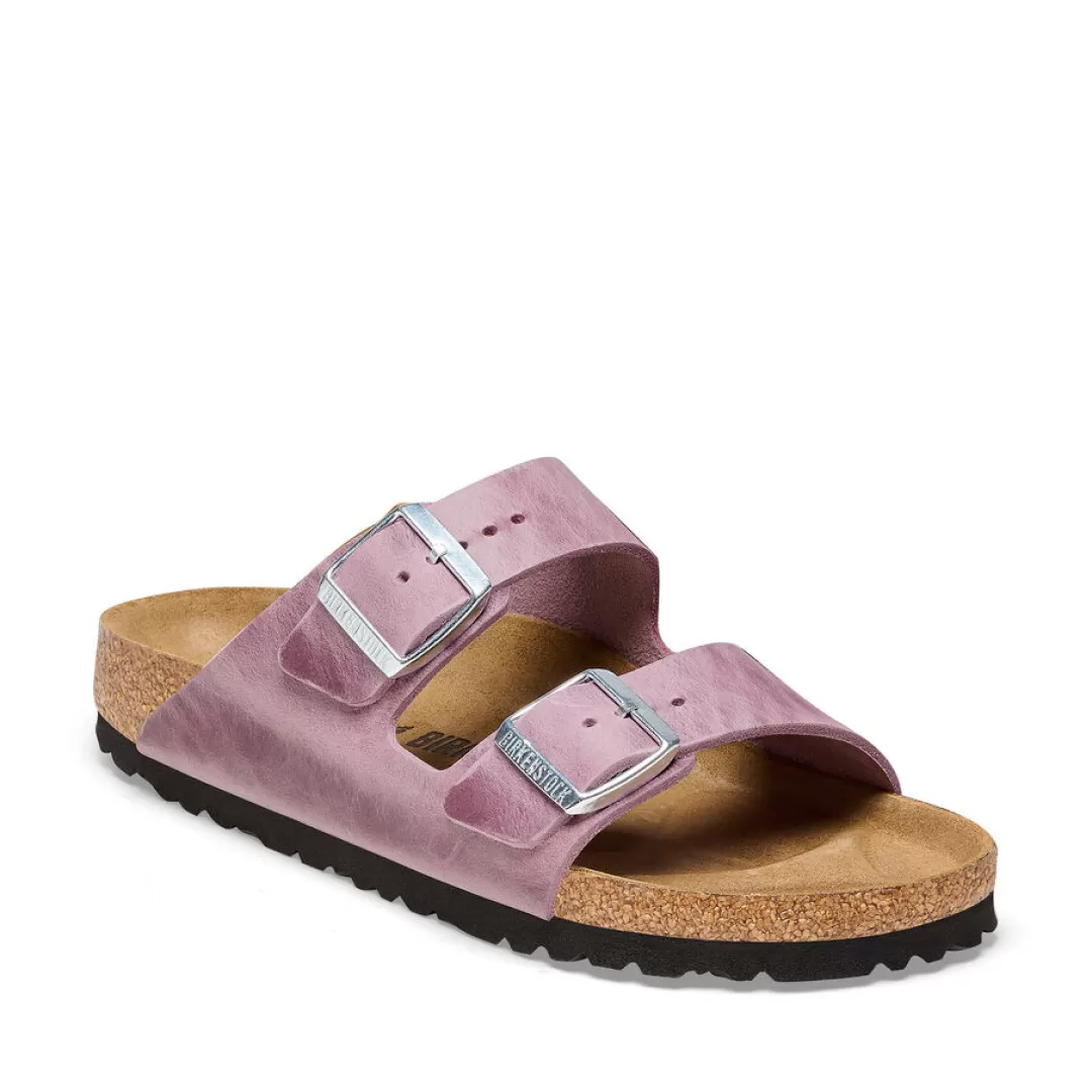 Birkenstock Sandalo Arizona Lilla, Rosa Clearance