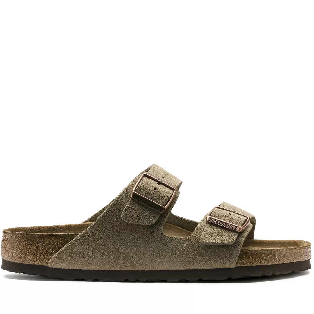 Birkenstock Sandalo Arizona Plantare Morbido Beige Online