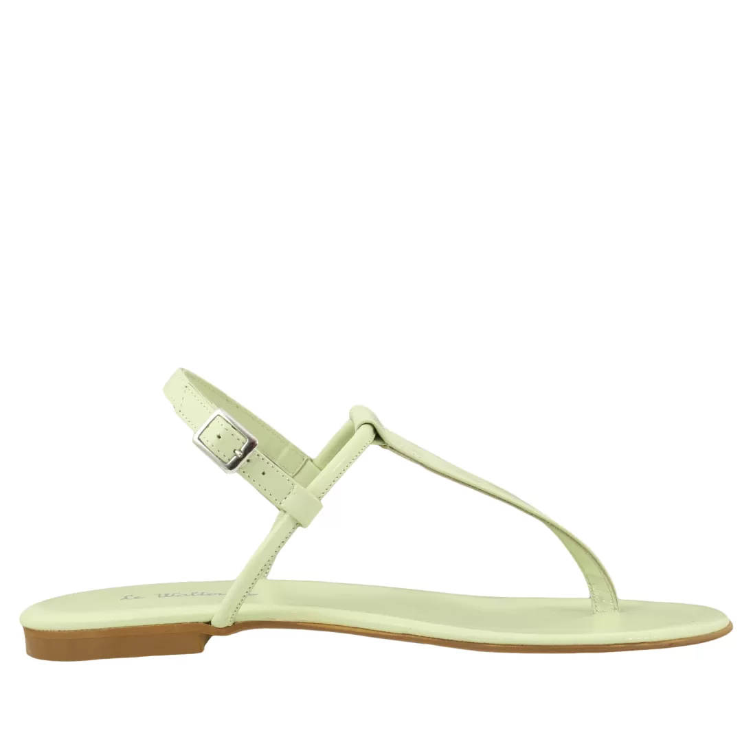 Le Walterine Sandalo Infradito Flip Verde Shop