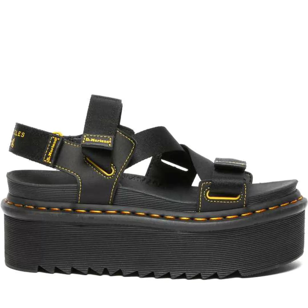 Dr.Martens Sandalo Kimber Nero Outlet