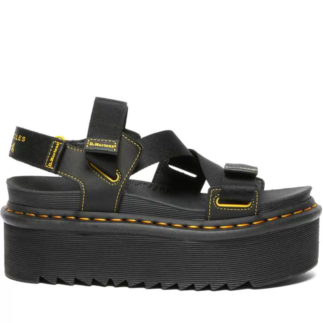 Dr.Martens Sandalo Kimber Nero Outlet