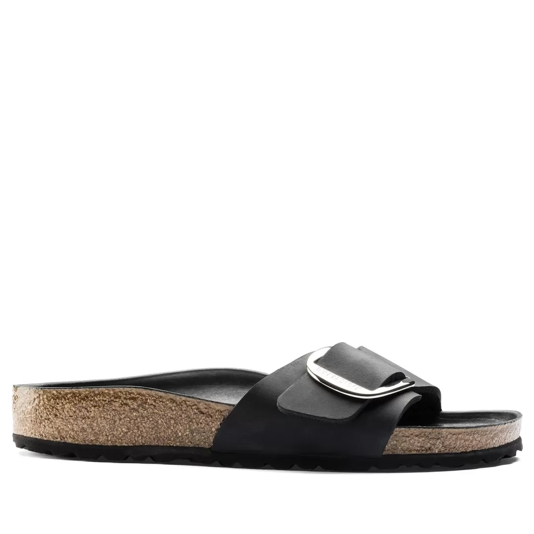 Birkenstock Sandalo Madrid Big Buckle Nero Online