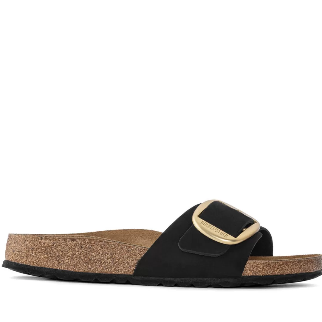 Birkenstock Sandalo Madrid Big Buckle Nero Flash Sale