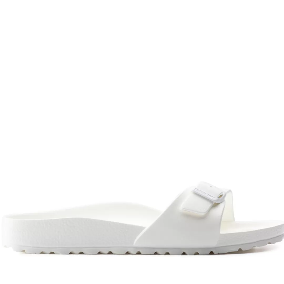 Birkenstock Sandalo Madrid Essentials Pianta Stretta Bianco Hot