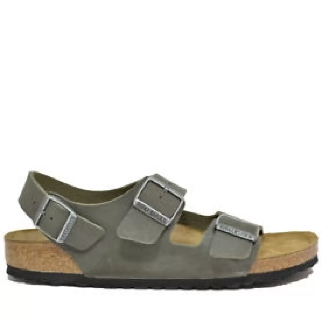 Birkenstock Sandalo Milano Verde Cheap