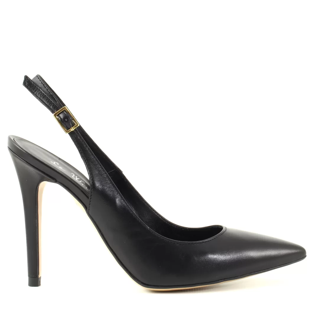 Le Walterine Slingback Ada Nero New