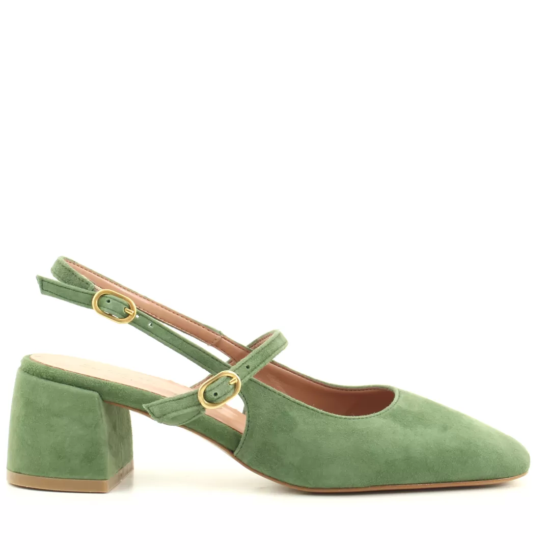 Le Walterine Slingback Amabel Verde Best Sale