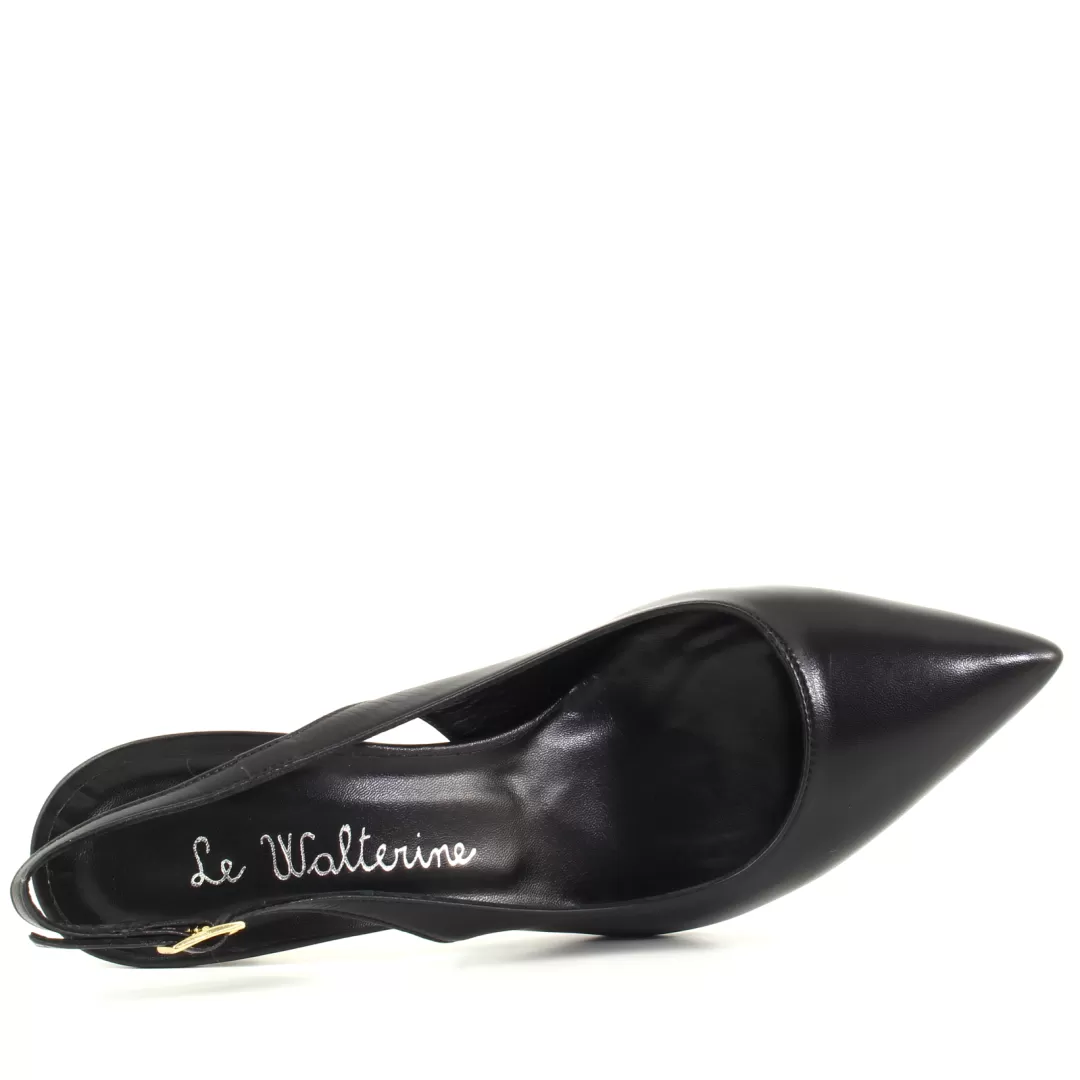 Le Walterine Slingback Benny Nero Outlet