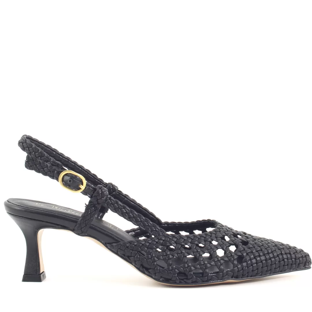 Le Walterine Slingback Chantala Nero Best Sale