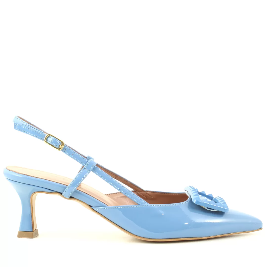 Le Walterine Slingback Emily Azzurro Outlet