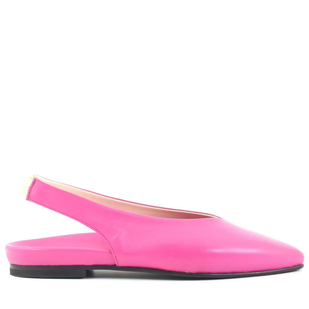 Le Walterine Slingback Etta Fucsia, Rosa Flash Sale