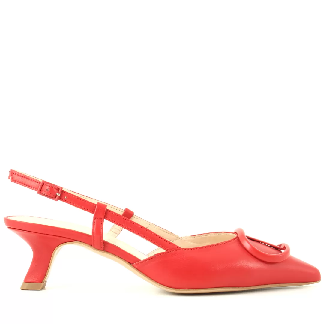 Le Walterine Slingback Hella Rosso Best