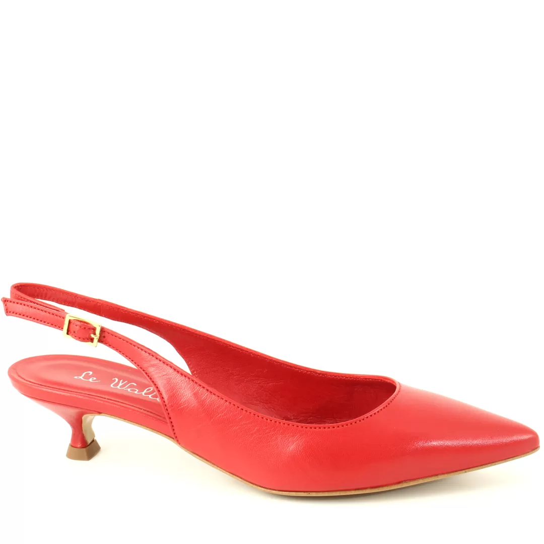 Le Walterine Slingback Lulu Rosso Store