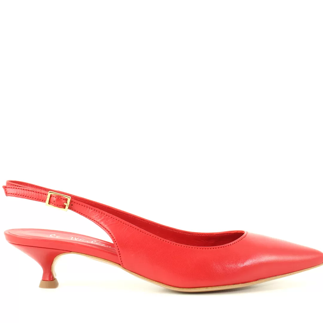 Le Walterine Slingback Lulu Rosso Store