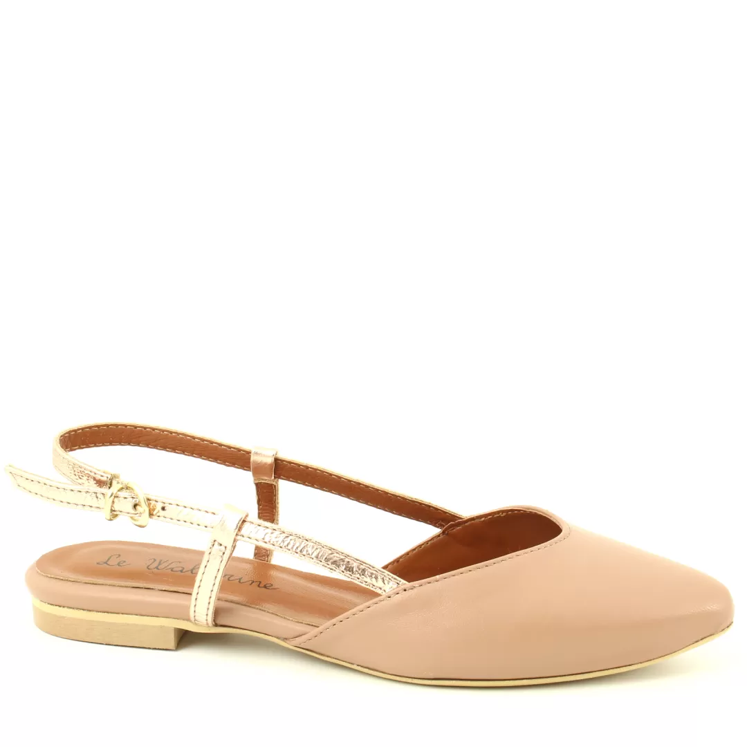 Le Walterine Slingback Mara Beige Best Sale