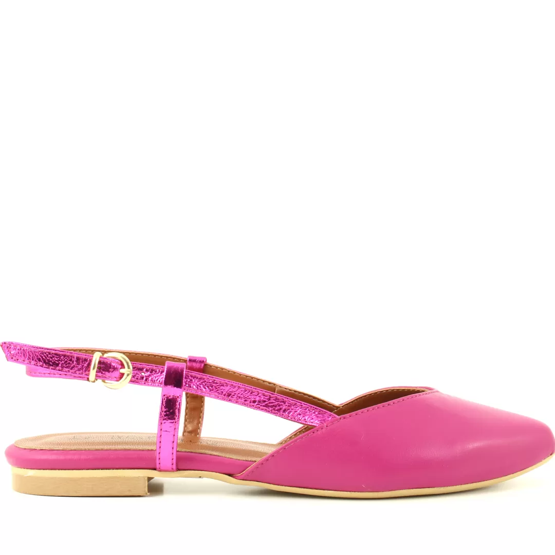 Le Walterine Slingback Mara Fucsia, Rosa Flash Sale