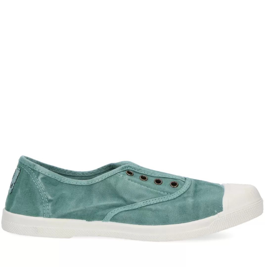 Natural World Sneaker 102E Verde, Verde Acqua Fashion