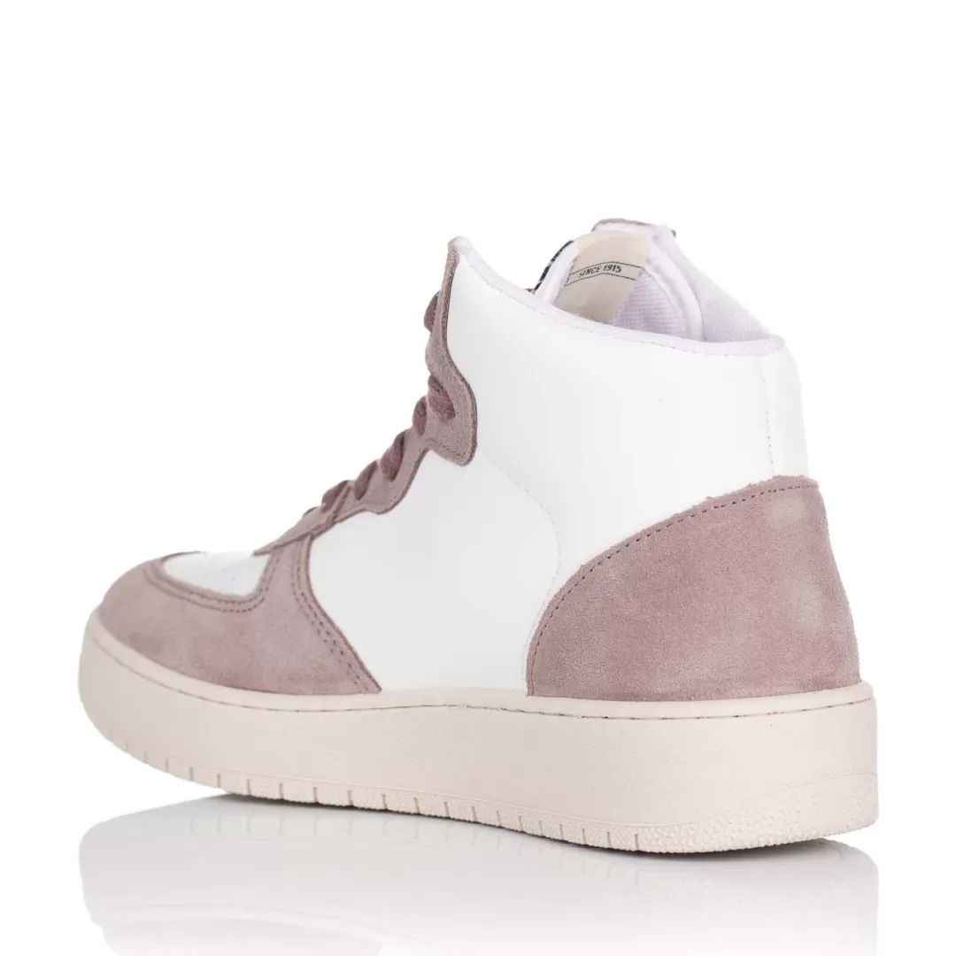 Victoria Sneaker 1129118 Bianco, Rosa Hot