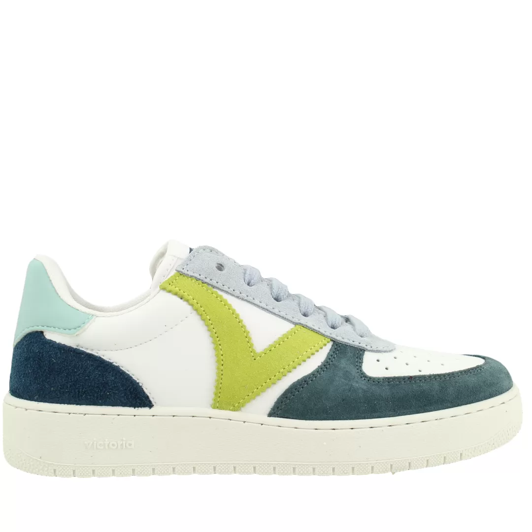 Victoria Sneaker 1258228 Bianco, Jeans Fashion